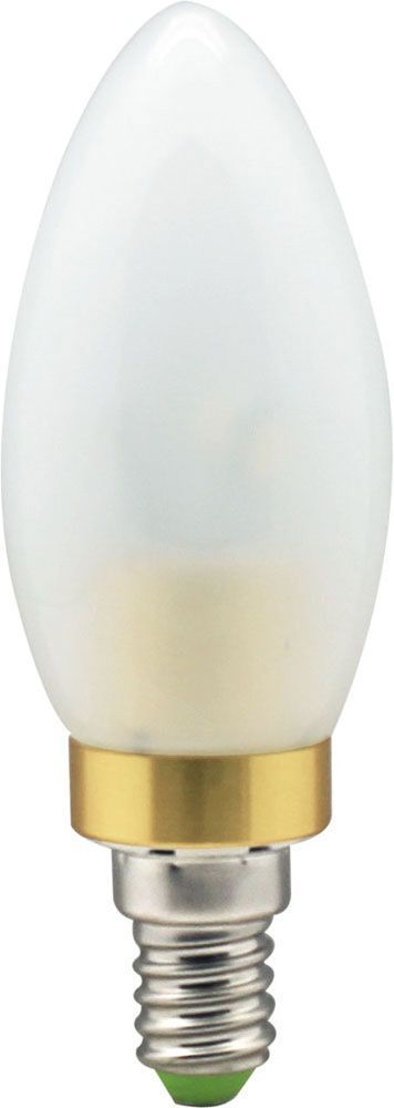 Лампа СДЛ 6LED 3.5Вт 230В E14 2700K матовая золото LB-70