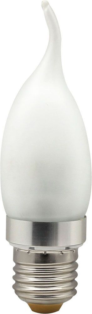 Лампа СДЛ 6LED 3.5Вт 230В E27 2700K матовая хром LB-71