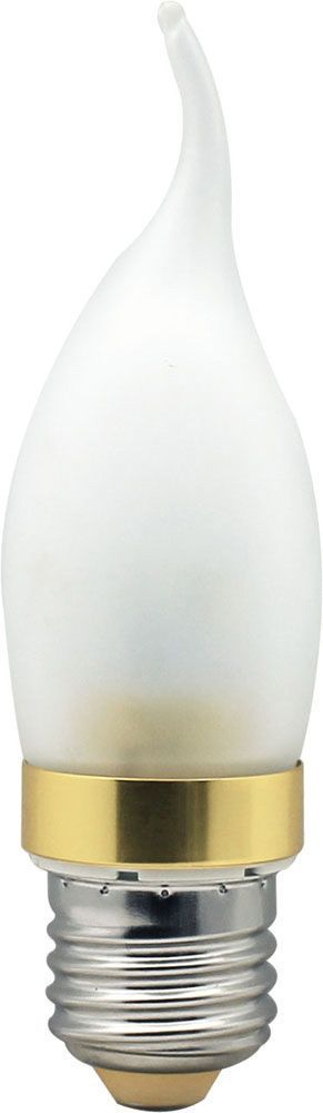 Лампа СДЛ 6LED 3.5Вт 230В E27 2700K матовая золото LB-71