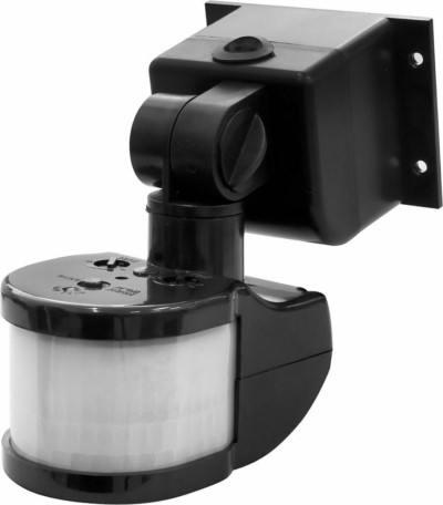 Датчик движения 1200W 11m 220° черный SEN10/LX48A