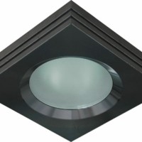 Светильник потолочный,MR16 50W G5,3 черный,алюминий DL 151