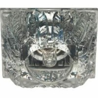 Светильник потолочный,JCD 35W 230V G9 прозрачный,хром CD2719