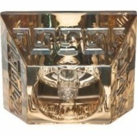 Светильник потолочный,JCD 35W 230V G9 коричневый,хром CD2718