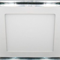 Светильник светодиодный Feron AL2661 встраиваемый 8W 4000K с синей подсветкой белый