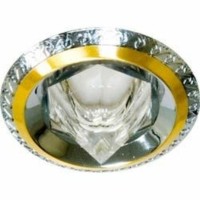 Светильник потолочный MR16 G5.3 золото-хром,1730