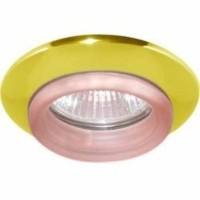 Светильник потолочный MR16 G5.3 золото красный 730С-W