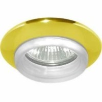 Светильник потолочный MR16 G5.3 золото белый 730С-W