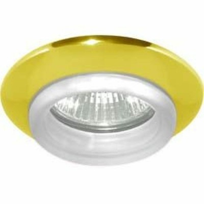 Светильник потолочный MR16 G5.3 золото белый 730С-W