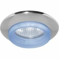 Светильник потолочный MR16 G5.3 хром синий 730С-W