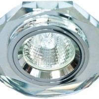 Светильник встраиваемый Feron DL8020-2 потолочный MR16 G5.3 серебристый