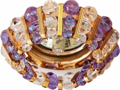 Светильник встраиваемый Feron CD2121 потолочный MR16 G5.3 прозрачно-сиреневый золотистый