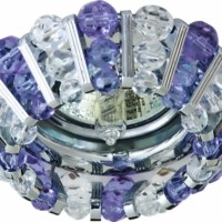 Светильник встраиваемый Feron CD2121 потолочный MR16 G5.3 прозрачно-сирненвый хром