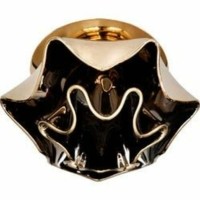 Светильник потолочный JCD9 40W G9 с золотым стеклом золото CD2216