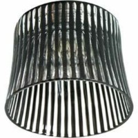 Светильник потолочный JCD9 35W G9 с черным стеклом с лампой CD2319