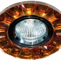 Светильник встраиваемый Feron CD2510 потолочный MR16 G5.3 коричневый хром