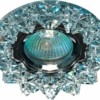 Светильник встраиваемый Feron CD2542 потолочный MR16 G5.3 прозрачный хром