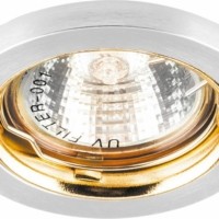 Светильник встраиваемый Feron DL1016 потолочный MR16 G5.3 алюминий-золото