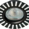 Светильник встраиваемый Feron GS-M364 потолочный MR16 G5.3 черный
