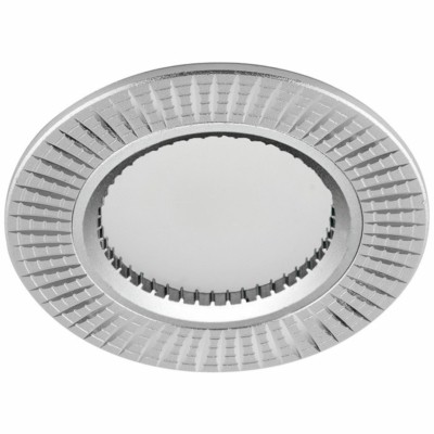 Светильник встраиваемый Feron GS-M369 потолочный MR16 G5.3 серебристый