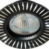 Светильник встраиваемый Feron GS-M394 потолочный MR16 G5.3 черный