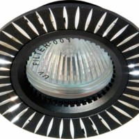 Светильник встраиваемый Feron GS-M394 потолочный MR16 G5.3 черный