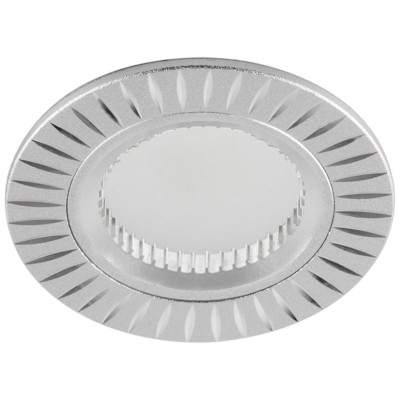 Светильник встраиваемый Feron GS-M394 потолочный MR16 G5.3 серебристый