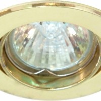 Светильник встраиваемый Feron DL110 потолочный MR11 G4.0 золотистый