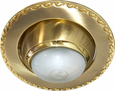 Светильник потолочный MR11 G4.0 матовое золото-золото 125-MR11