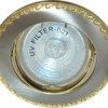 Светильник встраиваемый Feron 125T-MR16 потолочный MR16 G5.3 титан-золото