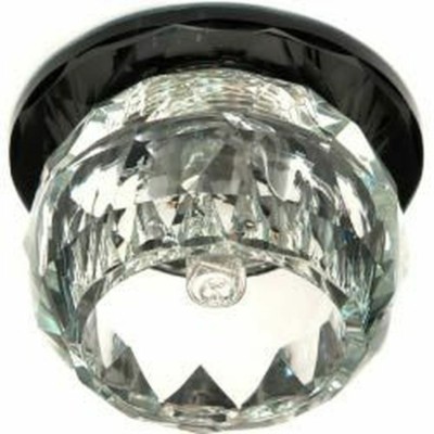 Светильник потолочный JCD9 G прозрачный черный с лампой JD137