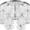 Светильник светодиодный встраиваемый Feron 1526 потолочный 10W 3000K прозрачный