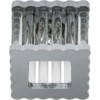 Светильник потолочный JCD9 50W хром с прозрачным стеклом ,алюминий DL8195