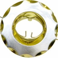 титан-золото MR11 /G4/ TN-GD светильник встраиваемый цветное литье