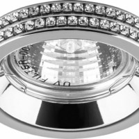 Светильник встраиваемый Feron DL505R потолочный MR16 G5.3 хром