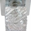 Светильник потолочный со светодиодной лампой 5W 230V/50Hz 400lumen с прозрачным стеклом,хром BS125-FA