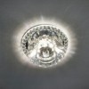 Светильник встраиваемый с белой LED подсветкой Feron JD125 потолочный JCD9 G9 прозрачный