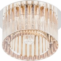 Светильник встраиваемый Feron JD112 потолочный JCD9 G9 прозрачно-желтый