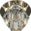Светильник потолочный,JCD9 35W G9 прозрачный,золото с лампой JD40