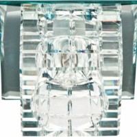 Светильник встраиваемый Feron JD106 потолочный JCD9 G9 прозрачный