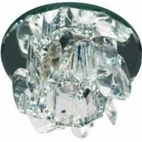 Светильник потолочный,JCD9 35W G9 прозрачный,хром. с лампой 1530
