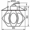 Светильник встраиваемый Feron JD109 потолочный JCD9 G9 прозрачный хром