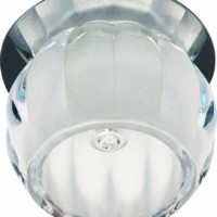 Светильник встраиваемый Feron JD92 потолочный JCD9 G9 прозрачно-матовый