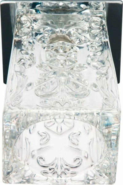 Светильник встраиваемый Feron CD2999 потолочный JCD9 G9 прозрачный хром