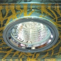 Светильник потолочный MR16 G5.3 золото,серебро 8147-2