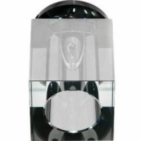 Светильник потолочный JCD9 50W с черным стеклом,черный JD152