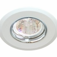 Светильник потолочный MR16 MAX50W 12V G5.3 белый,хром,DL107-C