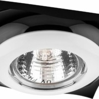 Светильник встраиваемый Feron DL103R потолочный MR16 G5.3 черно-белый