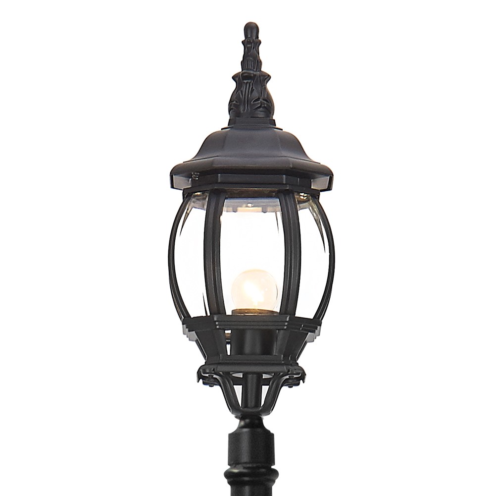 Светильник садово-парковый Feron 8111/PL8111 столб 100Вт E27 230В черный — изображение 4
