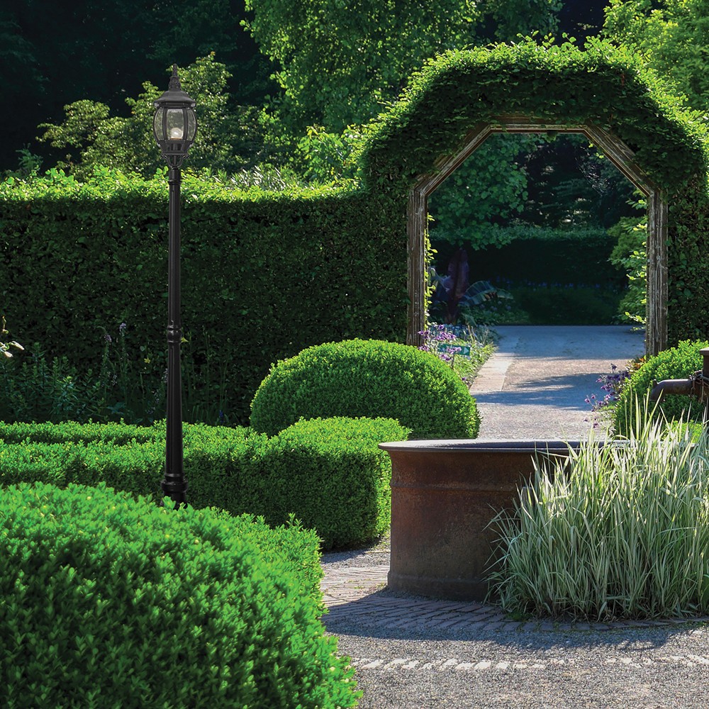 Светильник садово-парковый Feron 8111/PL8111 столб 100Вт E27 230В черный — изображение 8