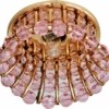 Светильник встраиваемый Feron CD2120 потолочный JCD9 G9 розовый золотистый